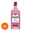 Set 2 x Gin Gibson's Pink, 37.5% Alcool, 0.7 l