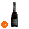 Set 2 x Vin Spumant Contadi Castaldi Franciacorta, Pinonero, Dosaggio Zero, Alb Sec, 0.75 l