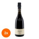 Set 2 x Vin Spumant Donelli, Lambrusco Scaglietti Reggiano DOP, Brut, 0.75 l