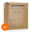 Set 2 x Sos de Soia, Kikkoman, Tamari, fara Gluten, 20 l