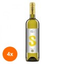 Set 4 x Vin Alb Sarica Essentia Aligote, Sec, 0.75 l