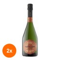 Set 2 x Vin Spumant Castell D'or Cava Brut, Nature Gran Reserva Imperial, Brut, 0.75 l