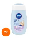 Set 2 x Gel de Dus, Nivea Baby, Head to Toe Bed Time, 200 ml