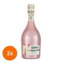 Set 2 x Prosecco Giacobazzi, 7 Brut DOC, Rose, 0.75 l