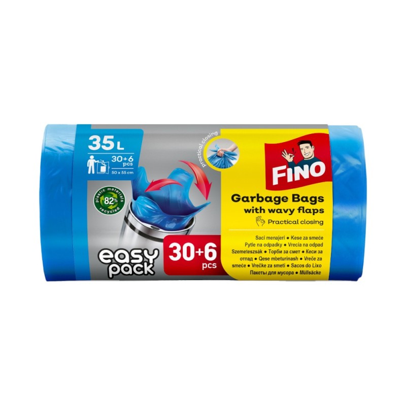 Saci Menajeri Fino Easy-Pack, 35 l, 36 Bucati