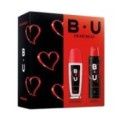 Set Cadou B.U. Heartbeat, Femei, Parfum Deodorant Spray pentru Corp 75 ml si Deodorant Spray pentru Corp 150 ml