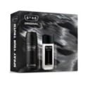 Set Cadou STR8 Original, Apa de Toaleta 85 ml si Deodorant Spray pentru Corp 150 ml