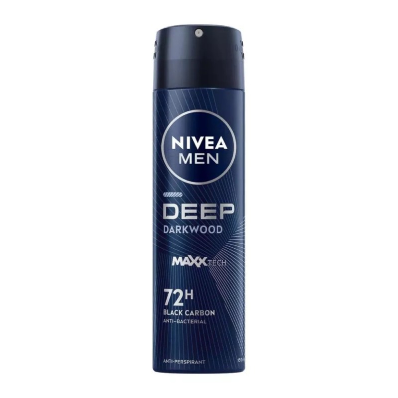 Deodorant Spray Men Deep Darkwood Nivea Deo 150 ml