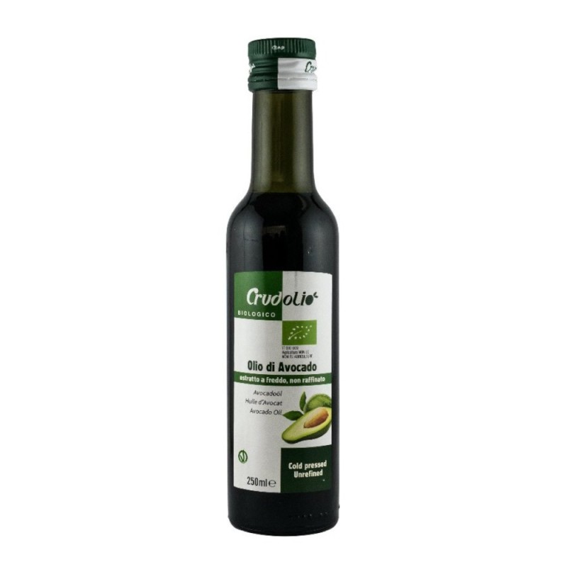 Ulei Bio de Avocado, Crudolio, 250 ml 