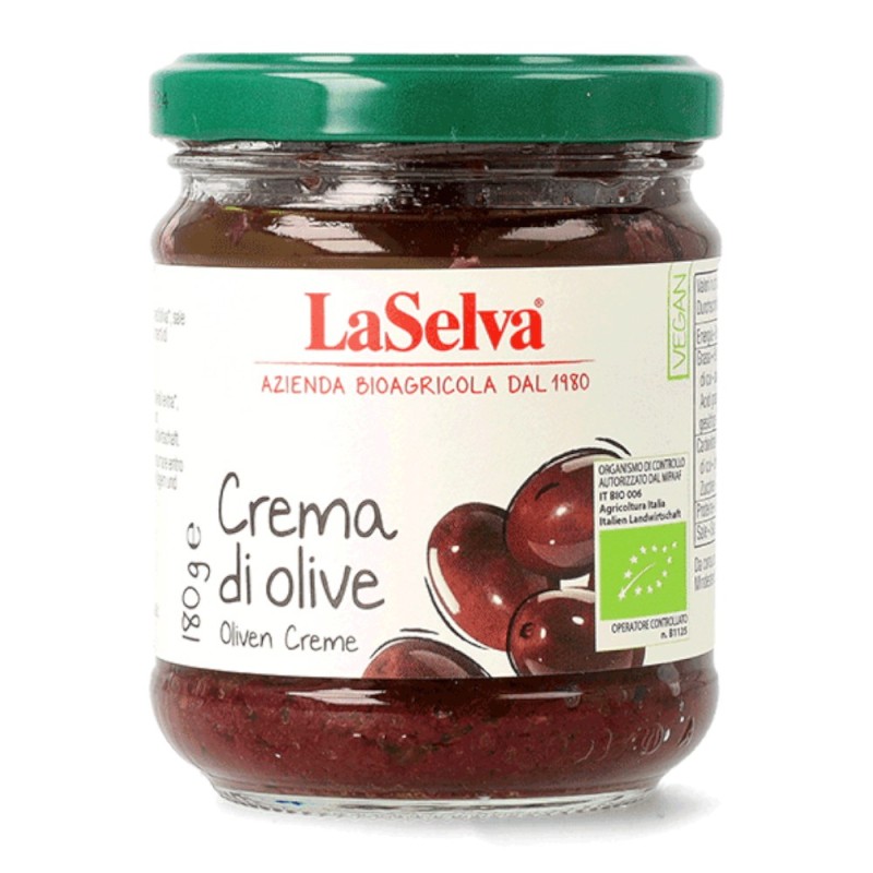 Crema de Masline Bio, LaSelva, 180 g