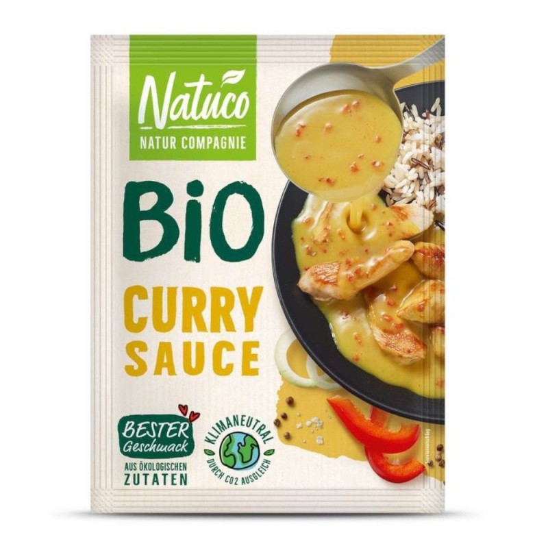 Sos Curry Bio, Natuco, 26 g 