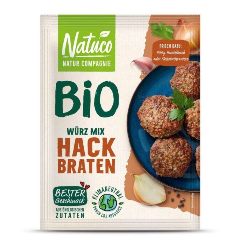 Mix de Condimente Bio pentru Chiftele, Natuco, 67 g 