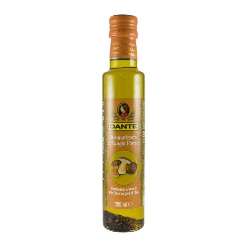 Ulei de Masline Extravirgin Aromat cu Ciuperci, Olio Dante, 250 ml