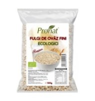 Fulgi Bio de Ovaz Fini, 500 g