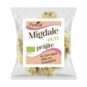 Migdale Bio Prajite, Glazurate in Ciocolata Alba cu Trandafiri, 50 g