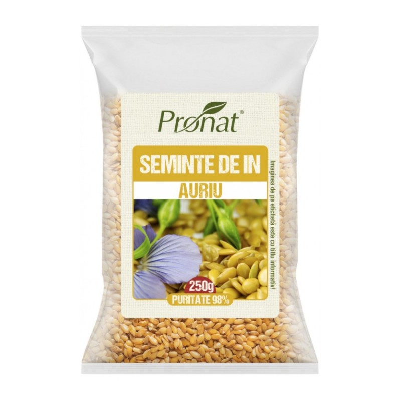 Seminte de In Auriu, 250 g