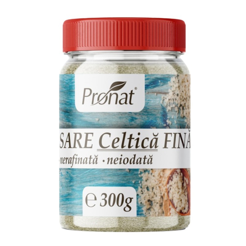 Sare Celtica Fina, Nerafinata, Neiodata, 300 g