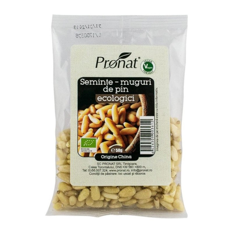 Seminte Muguri de Pin Bio, 50 g