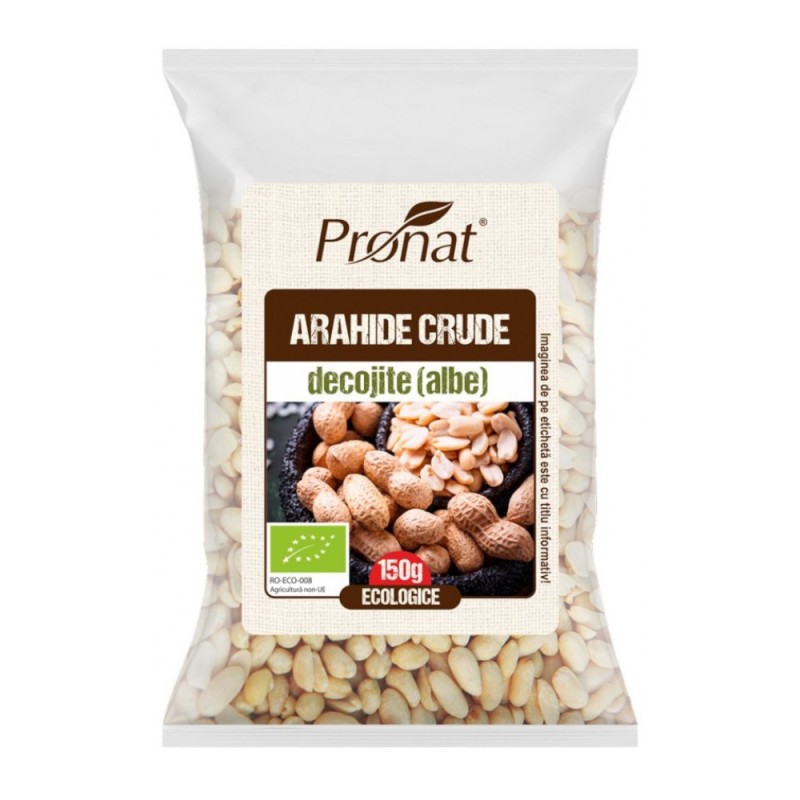 Arahide Crude Decojite, Bio, 150 g