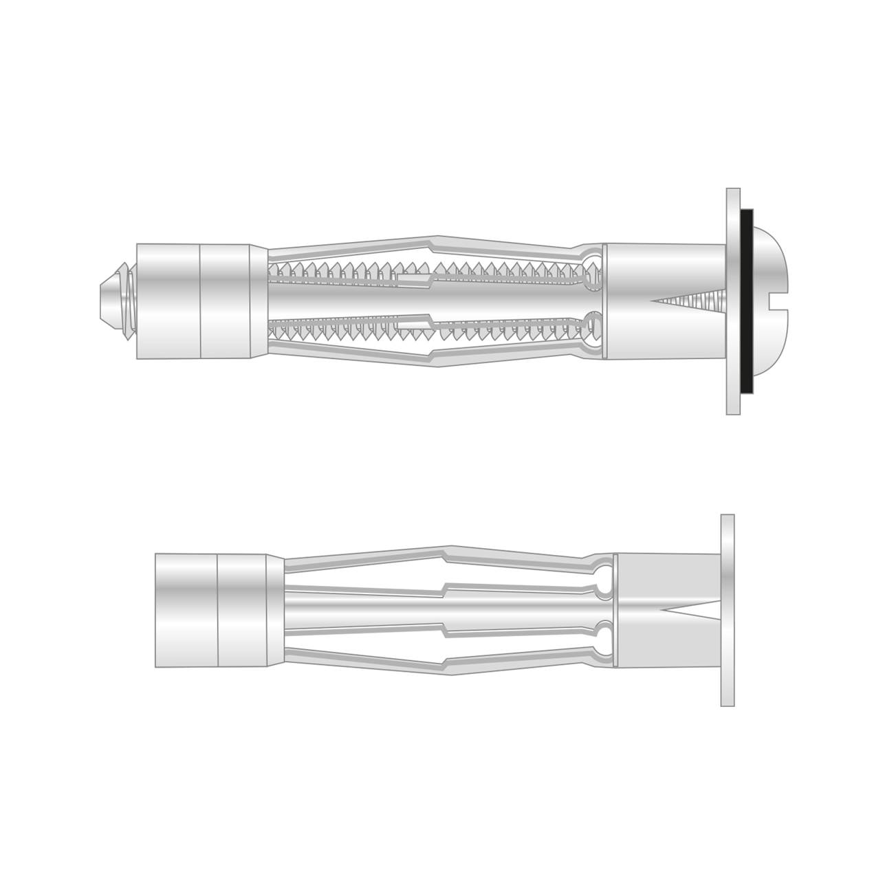 Dibluri Metalice De Expansiune Fara Surub M5x58