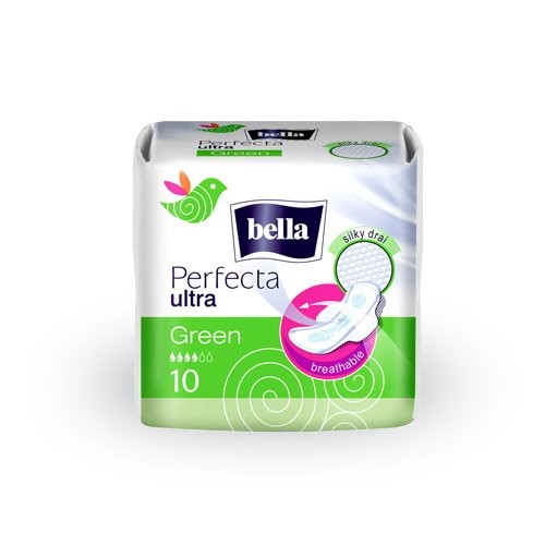 Absorbante Bella Perfecta Green x 10