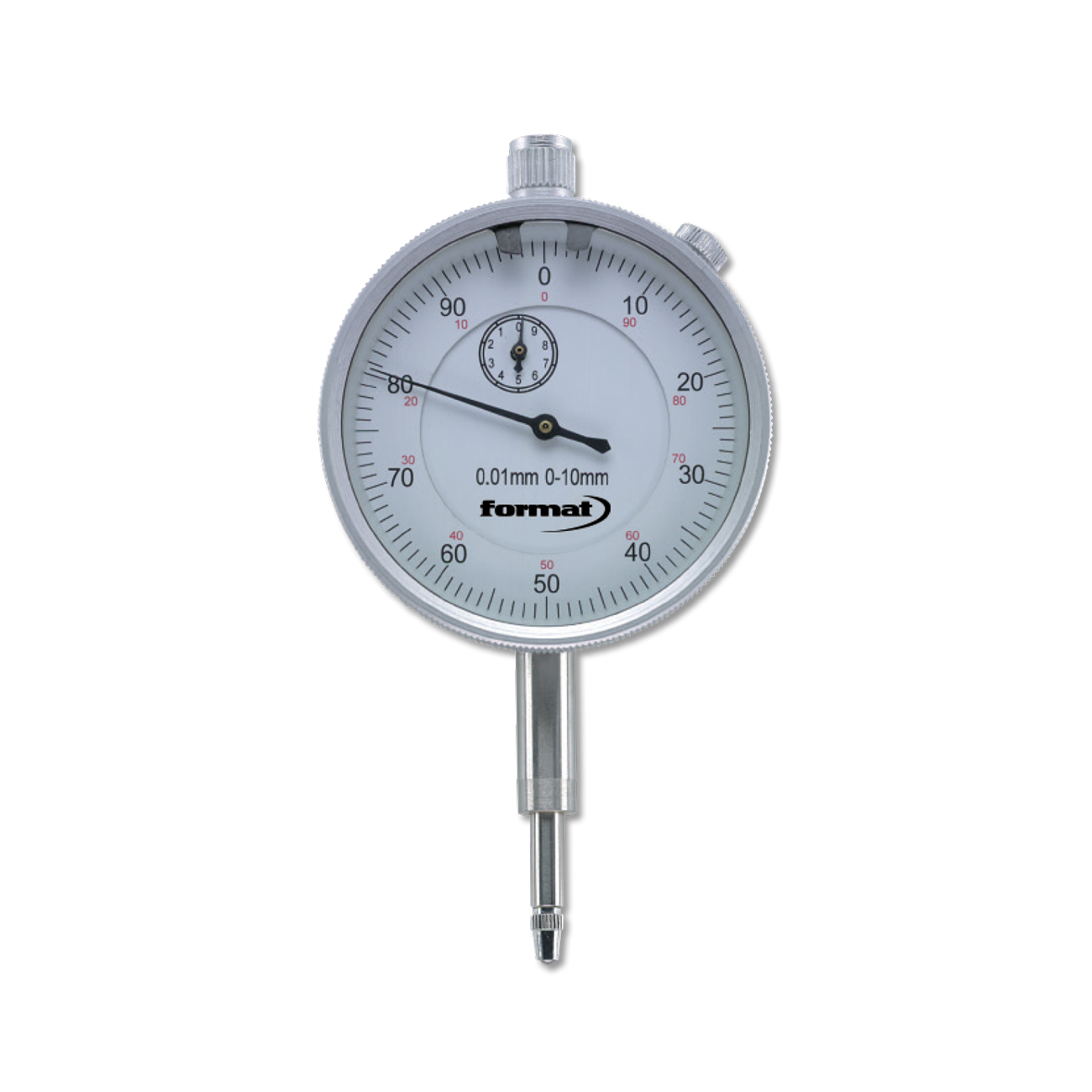 Ceas Comparator, Domeniu 10, Gradatie 0.01, Diametru Cadran 58, 1 mm / Rotatie Completa