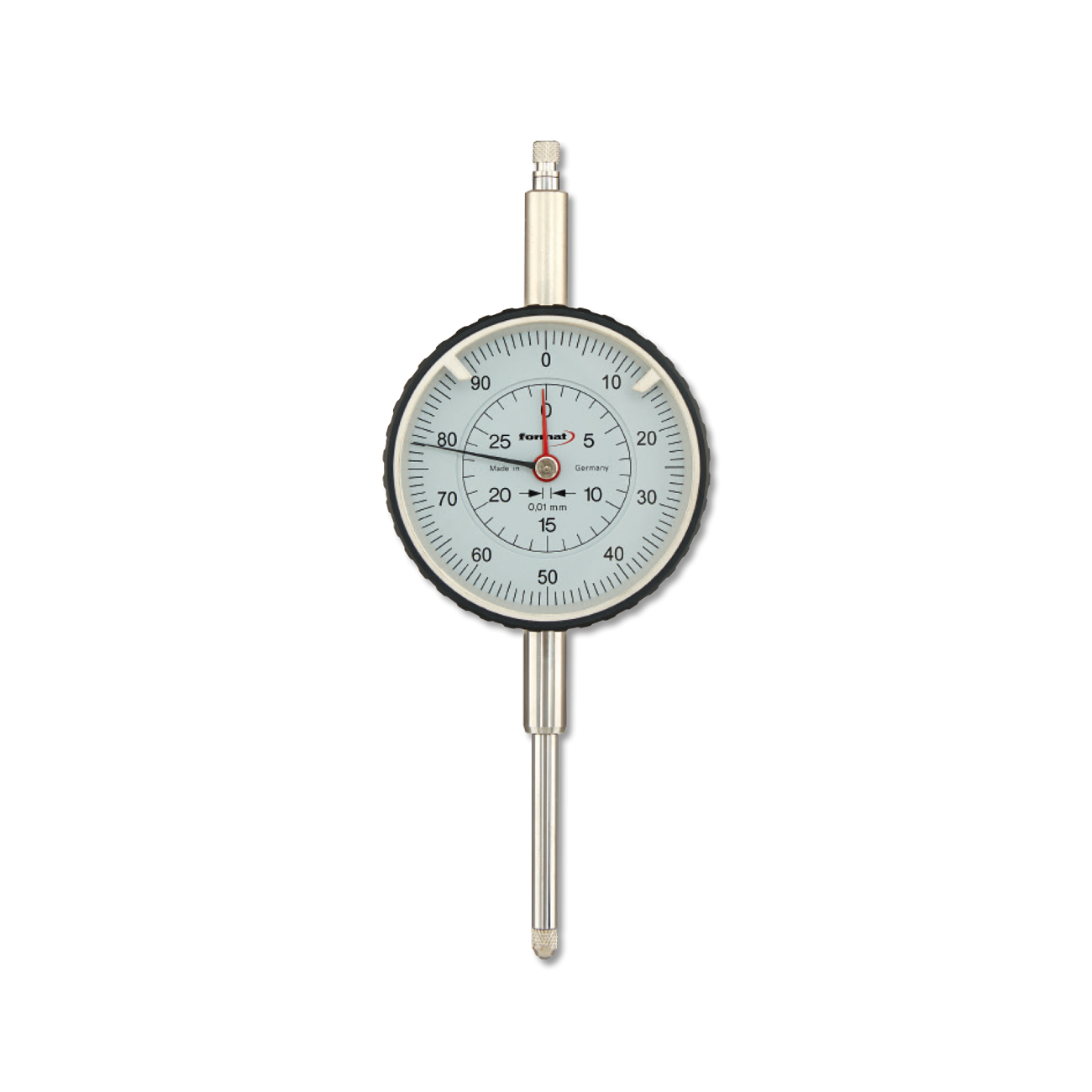 Ceas Comparator cu Domeniu de Masura Extins, Domeniu 30, Precizie 0.01, Diametru Cadran 58, 1 Mm/rotatie Completa