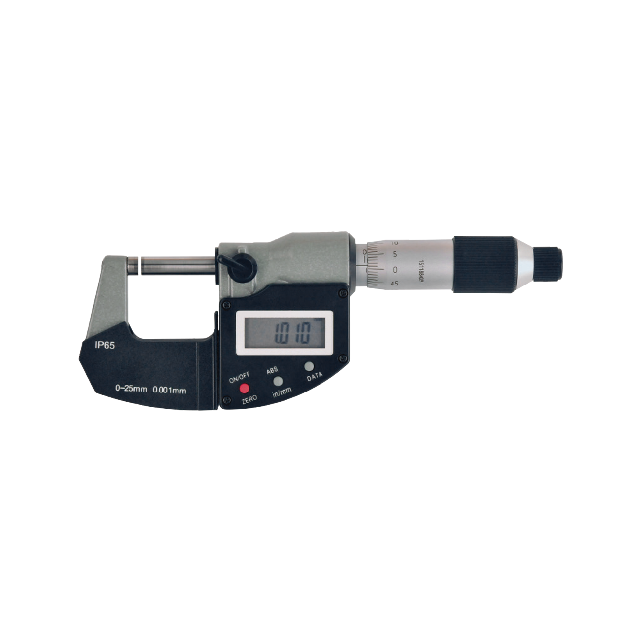 Micrometru Digital Ip 65, Domeniu de Masura 0 - 25 Mm