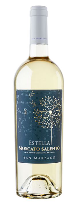 Vin Alb Estella Moscato Salento IGP San Marzano 12,5% Alcool 750 ml