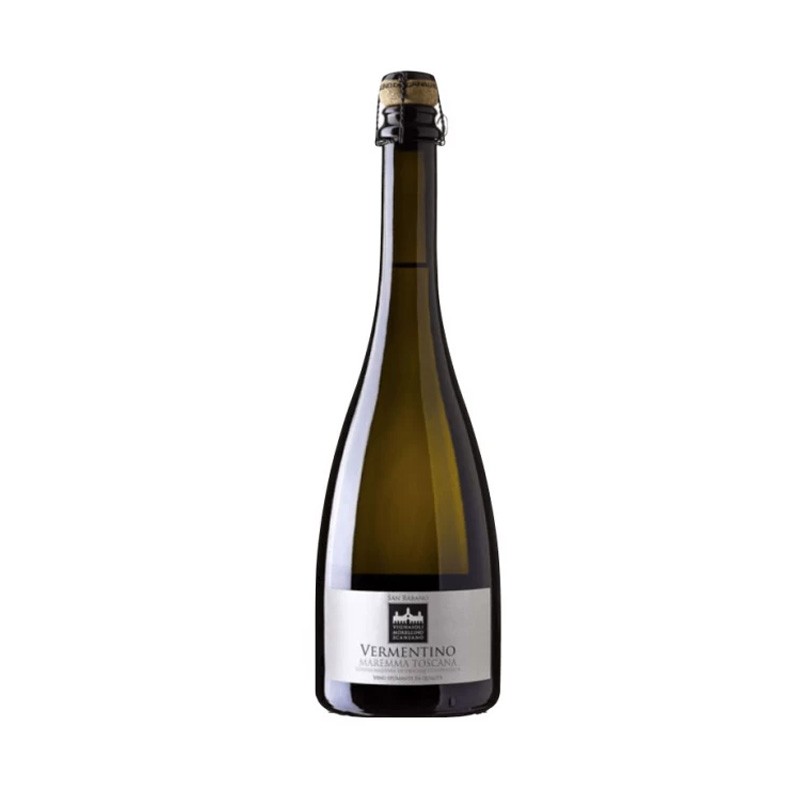 Vin Spumante Alb Brut Vermentino Maremma Toscana DOC San Rabano 750 ml