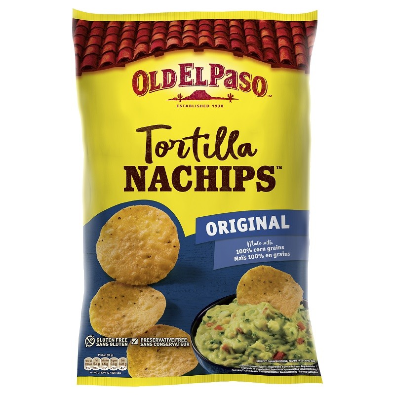Tortilla Nachips Original Old El Paso 185g