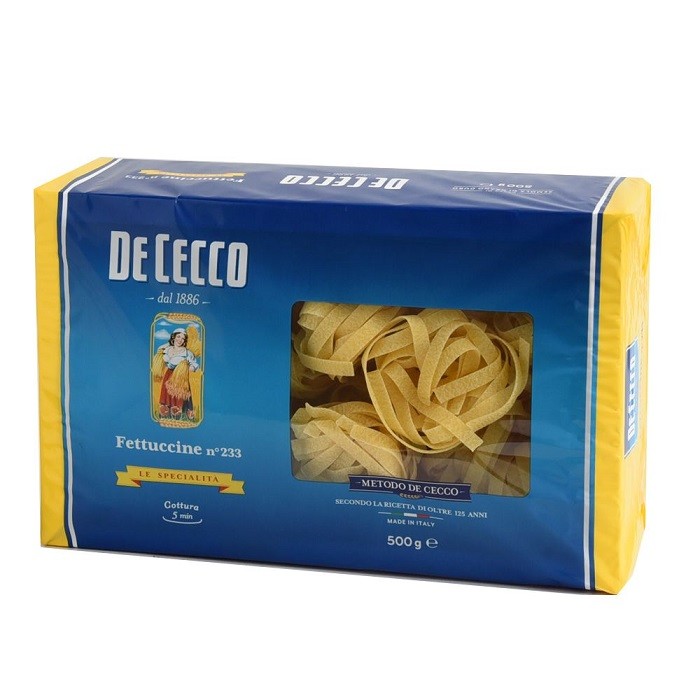De Cecco - Paste Nidi Semola Fettuccine 500g