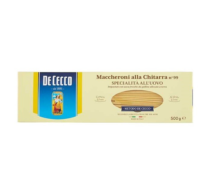 Paste cu Ou Maccheroni Alla Chitarra De Cecco 500g