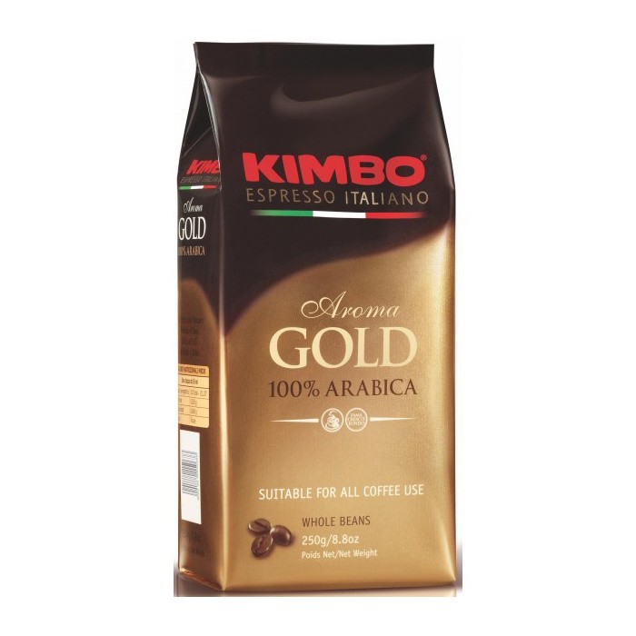 Cafea Aroma Gold 100% Arabica Boabe Kimbo 250g