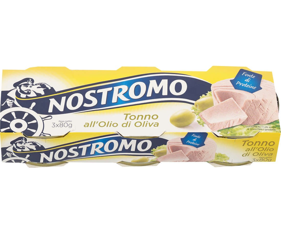 Nostromo - Ton in Ulei Masline 3x80g