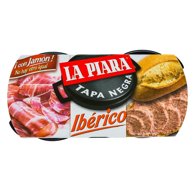 Pate de Porc iberic La Piara - 2x73 g