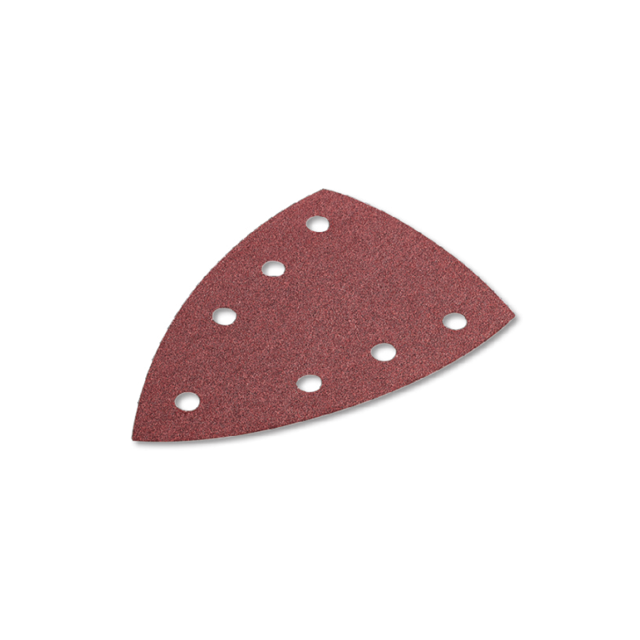 Triunghi din Hartie Abraziva Lemn / Metal, Purflex Delta, 100 X 150, 7 Perforatii, Gr. 100