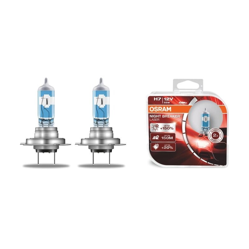 Set 2 x Bec Auto Osram 64210NL-HCB H7 12 PX26D 55W