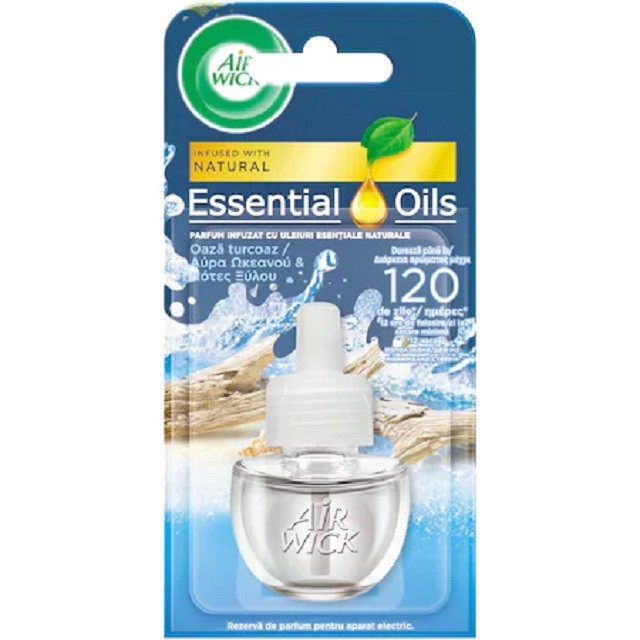 Rezerva la Odorizant de Camera Electric Air Wick Turquoise Oasis 19 ml