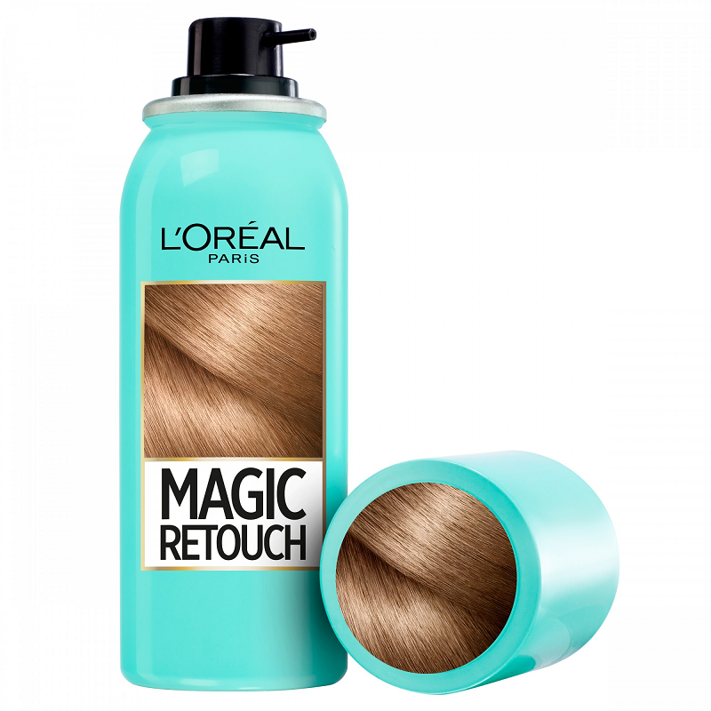 Spray Instant pentru Par 4 Blond / Dark Blond Loreal Paris Magic ReTouch