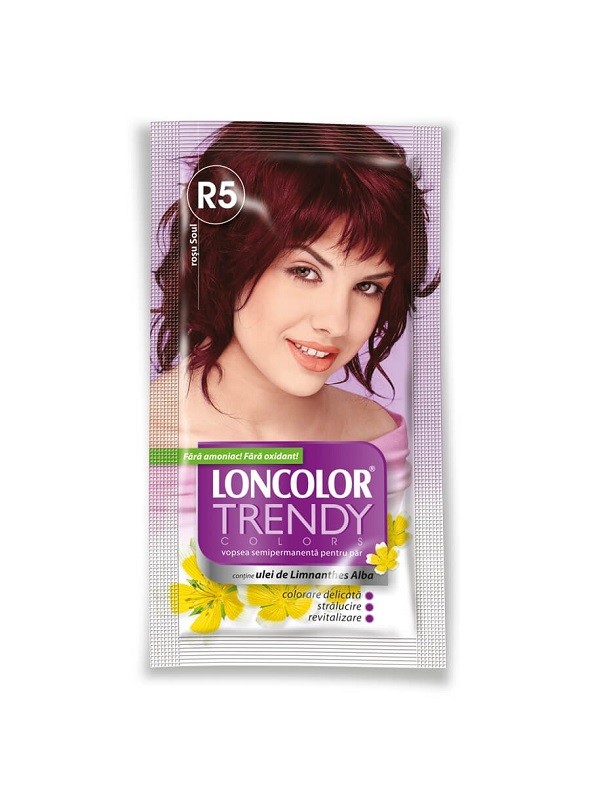 Vopsea de Par Loncolor Trendy Colors R5 Rosu Soul