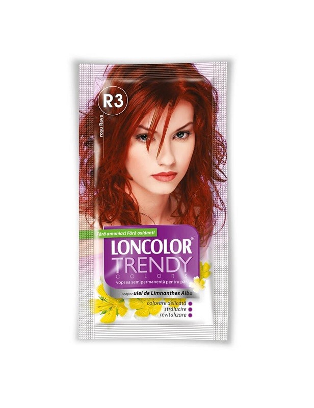 Vopsea de Par Loncolor Trendy Colors R3 Rosu Rave