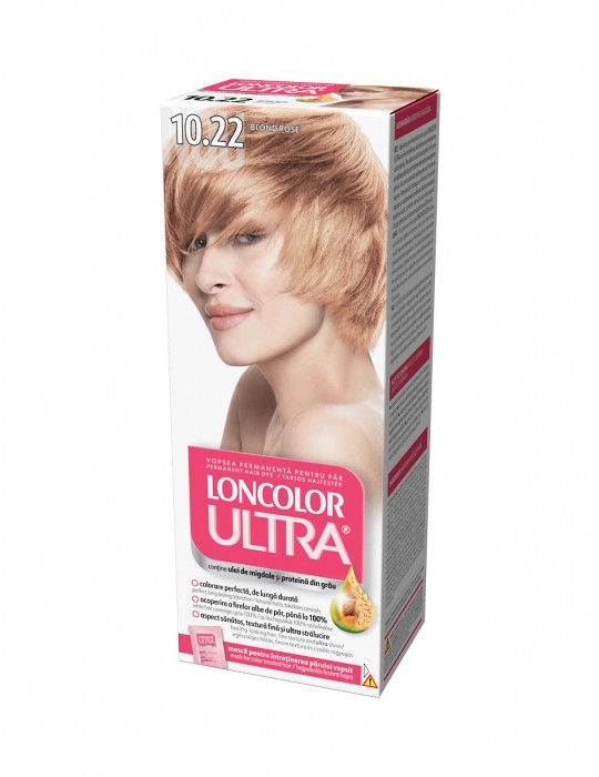 Vopsea de Par Loncolor Ultra Ultra 10.22 Blond Rose