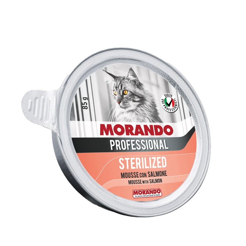 Hrana Umeda Premium Pisici Sterilizate, Morando Profesional, Somon, 85 g