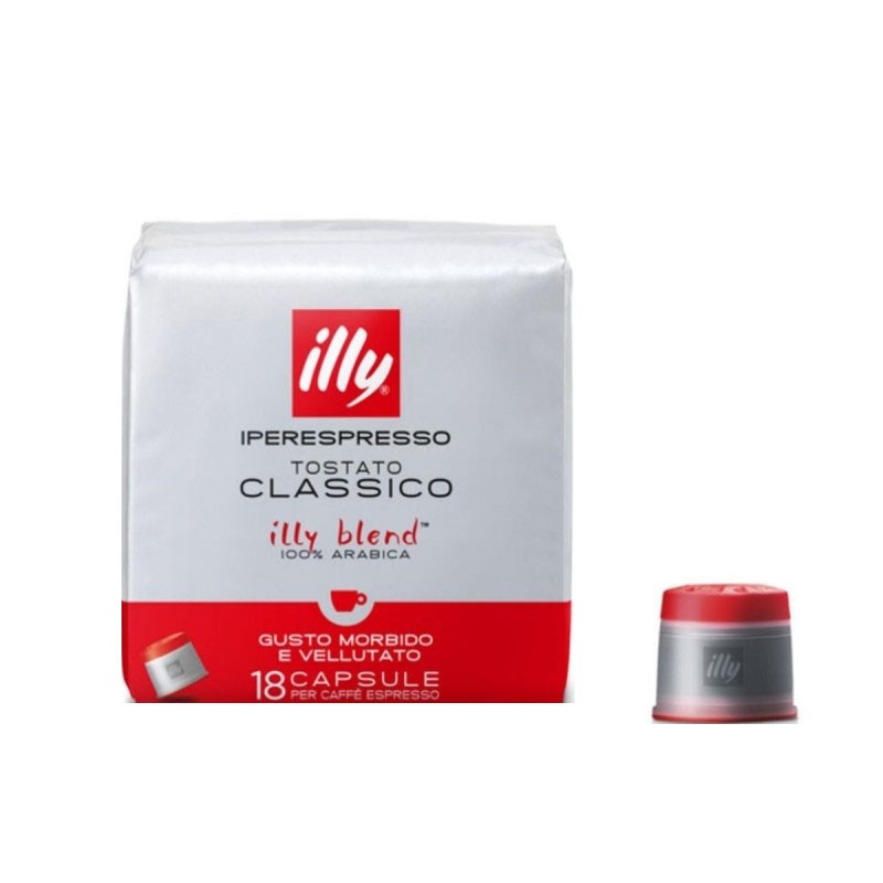 Capsule Cafea, Illy Iperespresso, Decofeinizata, Punga, Capsule, 18 x 6.7 g