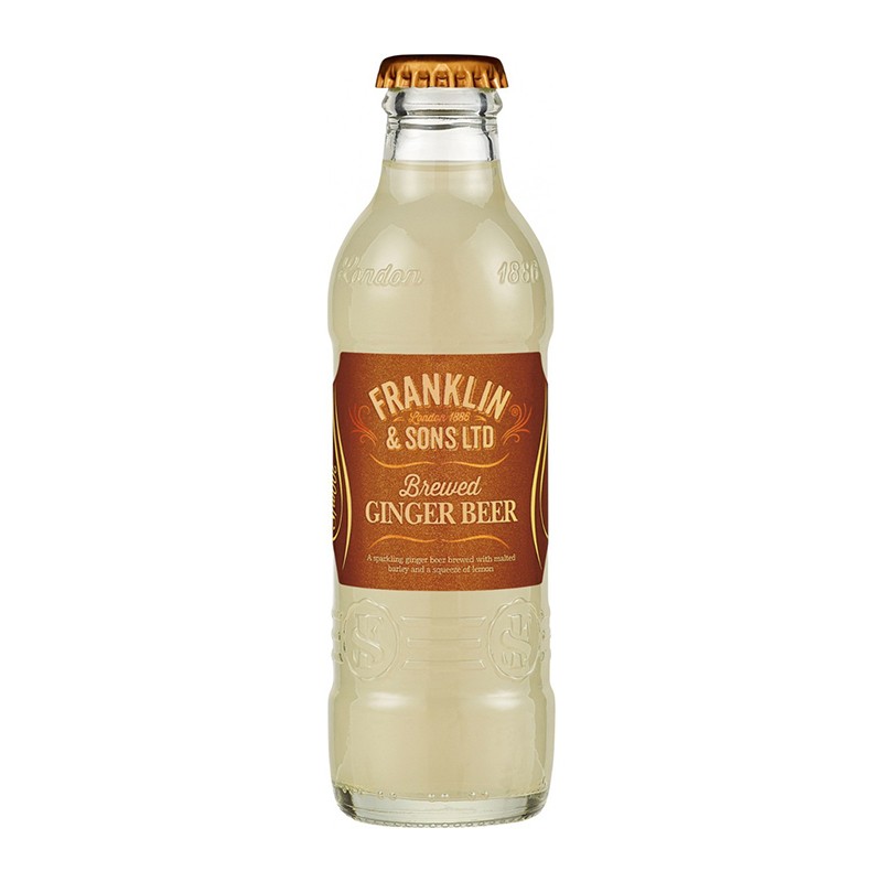 Bere cu Ghimbir Fara Alcool, Ginger Beer, Franklin & Sons Ltd, 200 ml