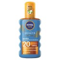 Ulei Spray Autobronzant cu Protectie Solara Nivea Sun Protect & Bronze, SPF 20, 200 ml