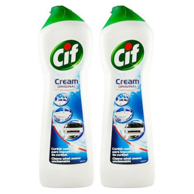 Set 2 x Cif Cream Original Solutie Curatat Universala, 500 ml