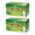 Set 2 x 25 Pliculete Ceai Twinings Verde cu Aroma Iasomie