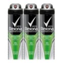 Set 3 x Deodorant Spray Rexona Men Quantum Dry, 150 ml